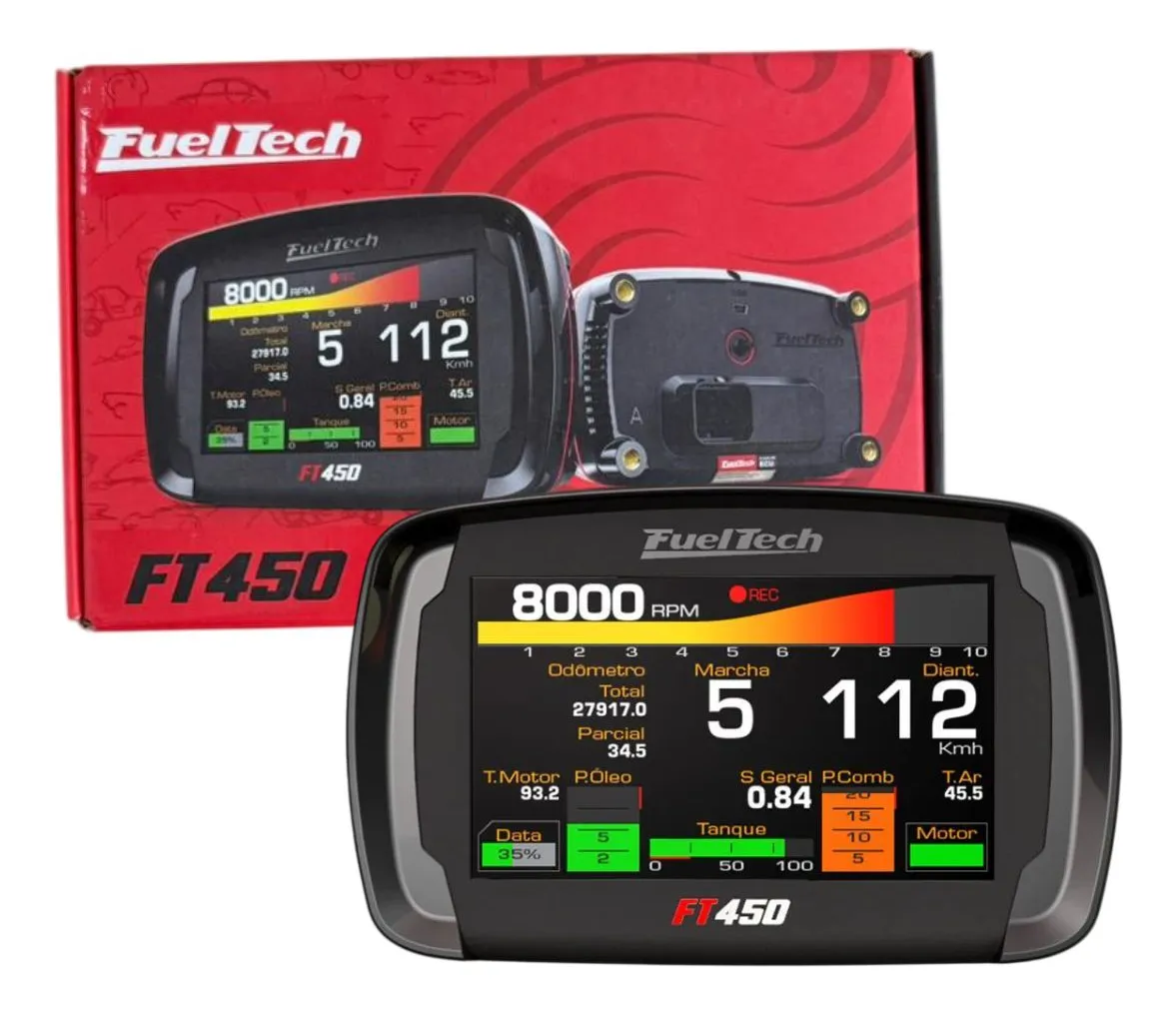 FT450 SFI - Injeção Eletrônica Programável FuelTech
